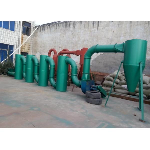 Sawdust Bamboo 1200kg/H Rotary Wood Powder Dryer