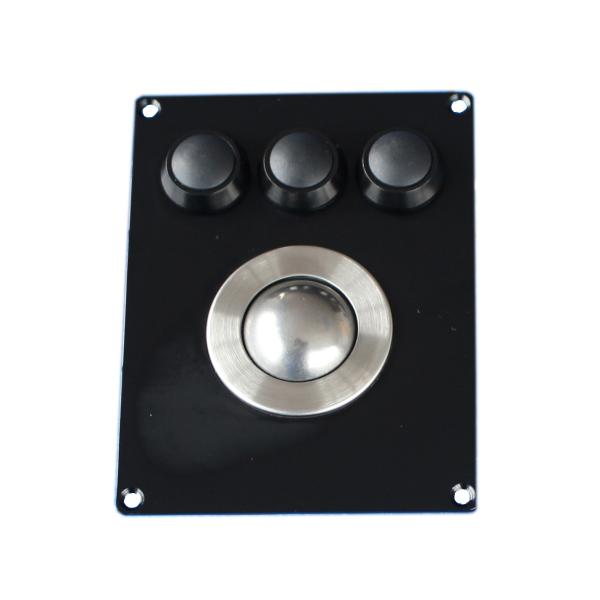 IP65 Stainless steel Industrial pointing device rugged trackball Mechanical