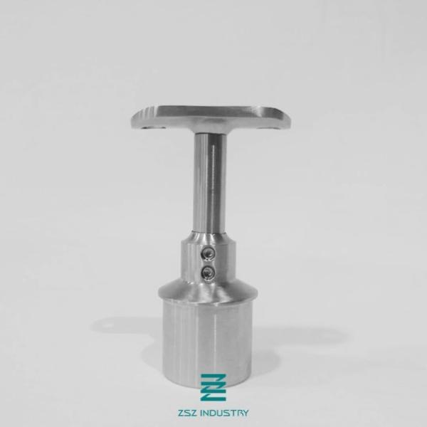 304 Stainless Steel Handrail Brackets Support With Direction Adjustable