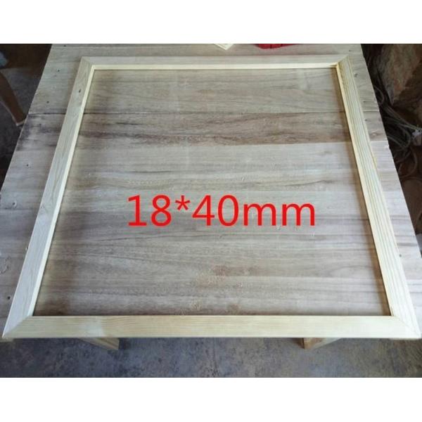 High Quality Pine wood Picture Frame For DIY Picture And Canvas Panel Framing