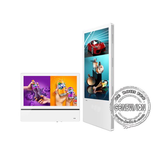 Ultra Thin Passenger Flow Statistics Wall Mount LCD Display 18.5'' Elevator Usage