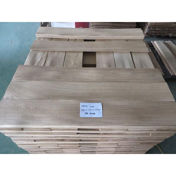 Engineered Rift Sawn Oak Wood Flooring Veneer 175mm Width Medium Density