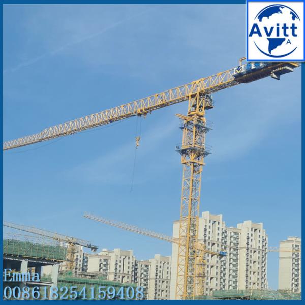 QTP6016 Rail Tower Crane Undercarriage Mobile Base Foundation Type 10 Tons