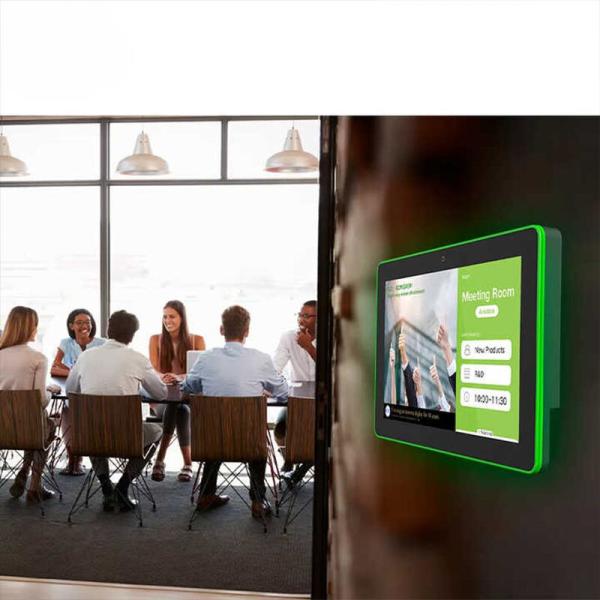 10.1 Inch Smart Home Tablet with RK3566 CPU and Four Sides LED Light Bar - Wall Mounted Android Control Screen
