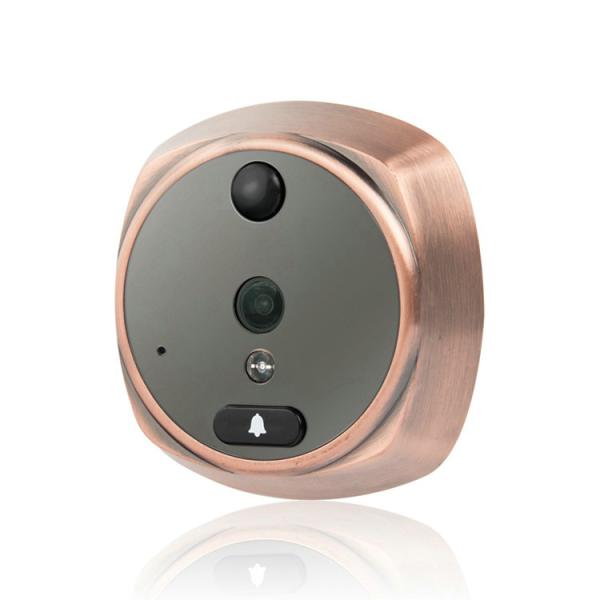 4.3 Digital Door Peephole Viewer Photo Video Camera Recorder Night Vision Door Eye Smart PIR Doorbell Intercom System