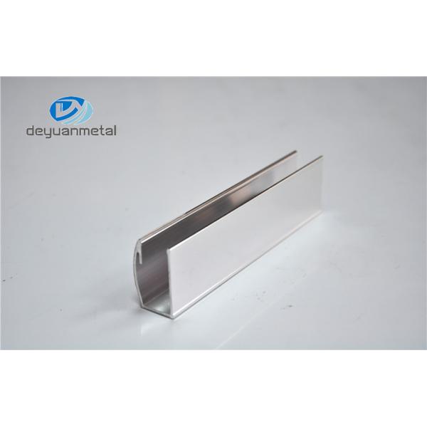 Sliding Shower Door Profiles , Silver Open Style Shower Screen Profiles