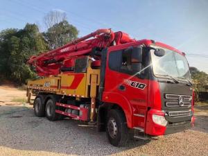 Cheap SANY SYM5290THBES 430C-10 Used Truck Mounted Concrete Boom Pump Truck 43Meters for sale