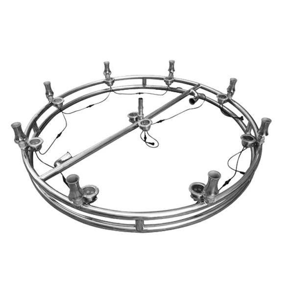 Colorful 380v  3m Light Up Water Fountain