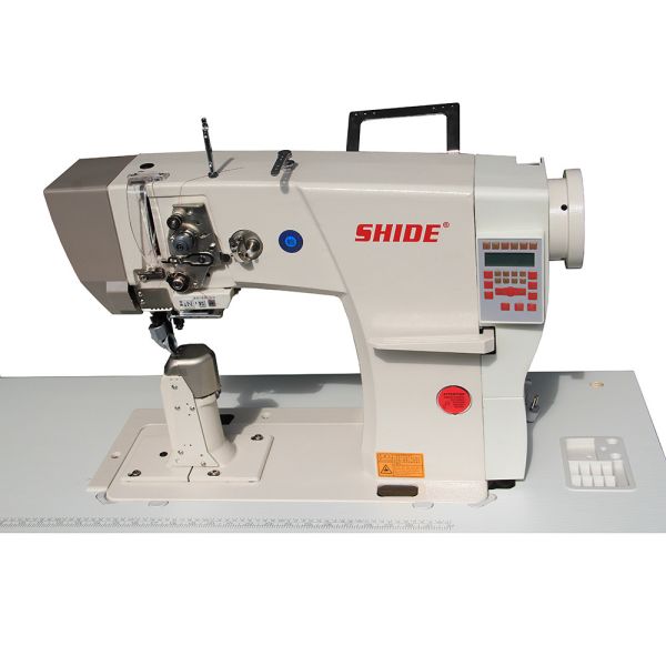 615*240*500 mm Sewing Head Dimensions Single Needle Automatic Post Bed Leather Shoe Sewing Machine for Clearance Width 245mm