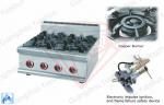 Counter Top Gas Stove For Hotel , commercial kitchen equipments