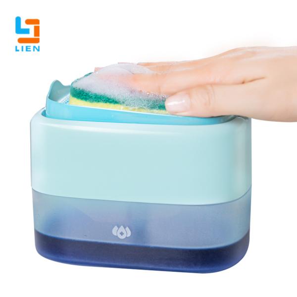 FCC approved Liquid sponge soap dispenser For Kitchen Dining Room