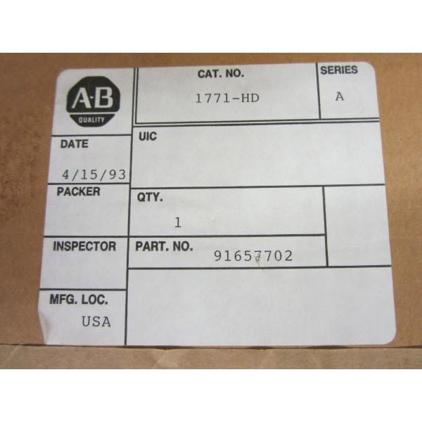 ALLEN BRADLEY 1771-HD Hand Held Programming Pendant Series A
