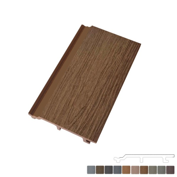 Customizable Colors Outdoor Building Material WPC Wall Panel Cladding