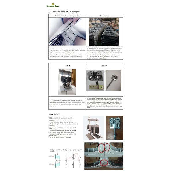 Operable Wooden Sliding Folding Partition Walls For Conference Hall