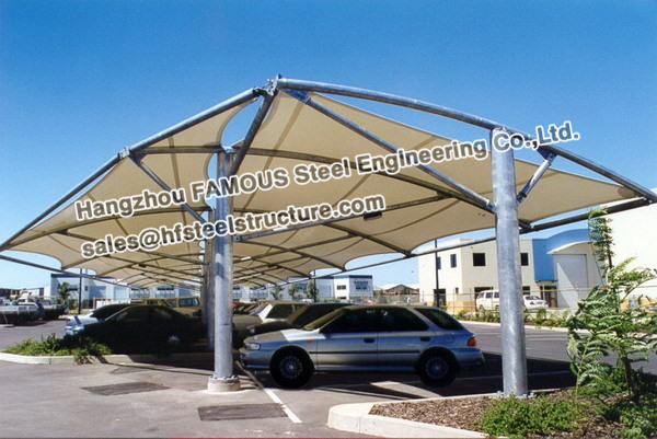Stadium Commercial Steel Buildings Membrane Structure reinforced