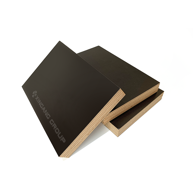 Waterproof and Reusable 10-25 Times Film Faced Plywood with Smooth Surface for Concrete Formwork