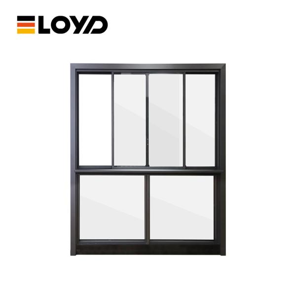 Fly Curtain Accessory Aluminium Sliding Window High Downtrack And Durability