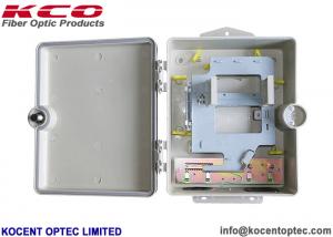 China Wall / Pole Mount Outdoor Fiber Optic Distribution Box 1*16 2*16 Splitter KCO-SMC-0224X on sale