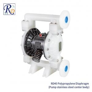 China RD40 Anti Corrosion Polypropylene Diaphragm Pump 340L/Min 7bar on sale