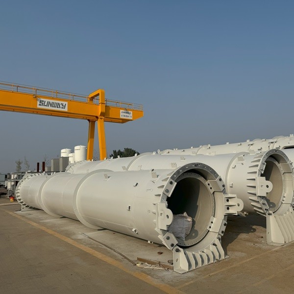 Thermal Isolation Steel Chimney In Power Plants Chemical Plants Oil Refineries