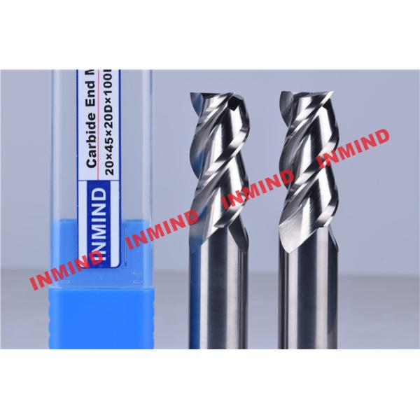 1-20mm Tungsten Carbide 2 Flute Square End Mill For Aluminium