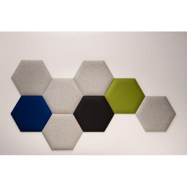 Odorless Lightweight Acoustic PET Panels , Multiscene Polyester Fiber Acoustic