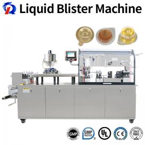 China 260s Liquid Blister Packing Machine For Jam Ketchup Auto Servo Motor on sale