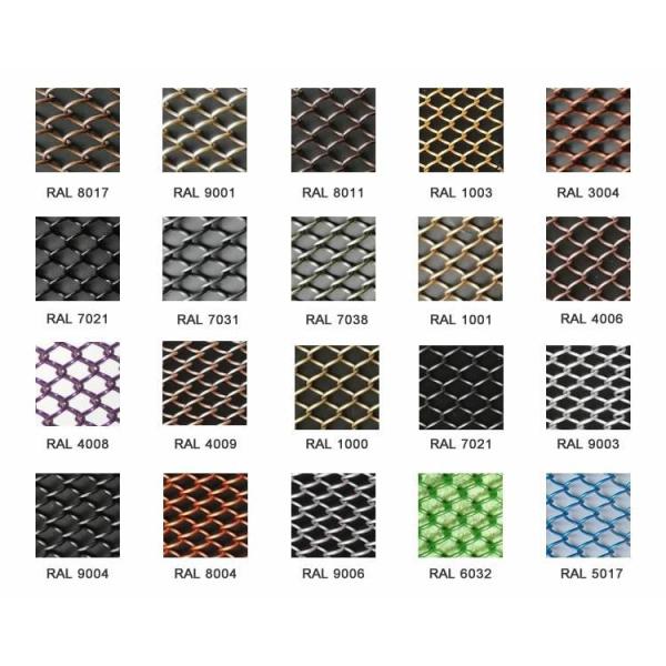 Decorative Aluminium Metal Mesh Curtain Chain Drapery Fabric Fireplace Wire Mesh Curtain