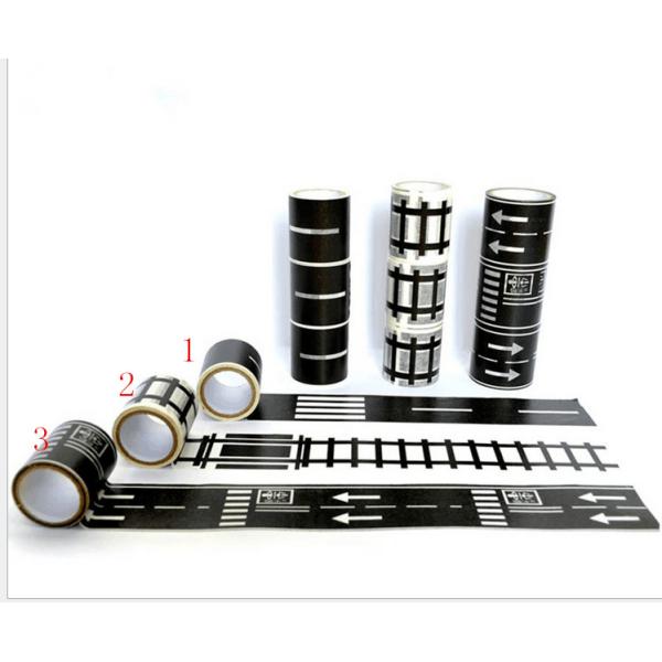 Custom Road Pla Decorative Adhesive Paper Craft Tape Fit Parents - Child Games