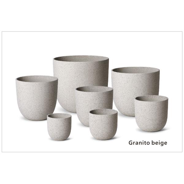 Wholesale Fiber Clay Flower Pots For Indoor Outdoor Decoration Reinforce Clay Plant Box