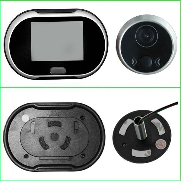 3.5 Digital Door Peephole Viewer Doorbell Photo Camera W/ 3.0M Pixel & 170° Wide Angle