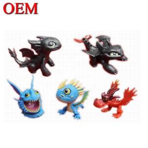 China Plastic Mythical Creatures Toys Animal Figures Cartoon Dragon 3D Model Plastic Figure on sale
