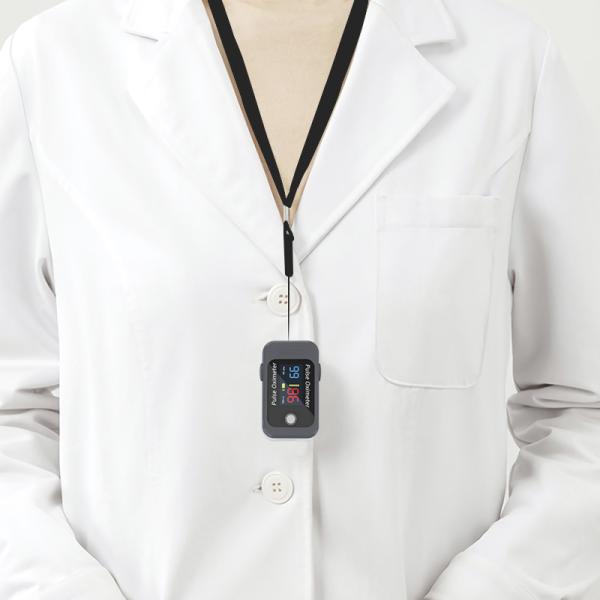 Battery Powered Remote Pulse Oximeter Patient Monitoring Device With Customizable Alerts Notifications