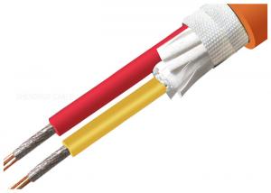 Cheap CU / Mica Tape Fire Resistant Wire , Fire Safe Cable For Sprinkler / Smoke Control System for sale