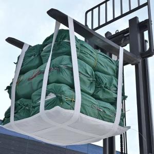 Cheap Polyester Flat Sling Bag 1 Ton For Sand Cement Sugar Salt for sale
