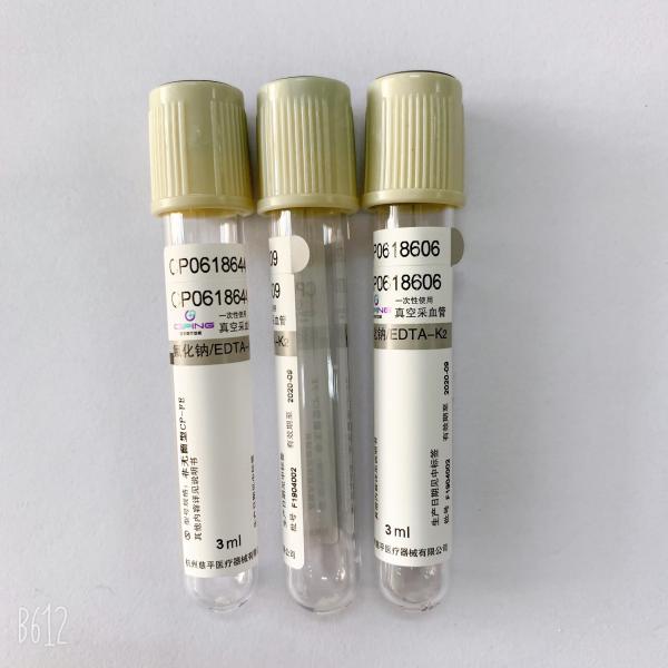 Evacuated Vacuum Blood Collection Tube  Glucose Tolerance Test Use