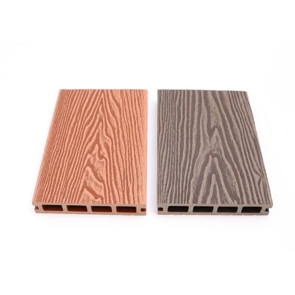 Hide Frame Flooring Garden WPC Decking 18mm Easy Installation Modern Design