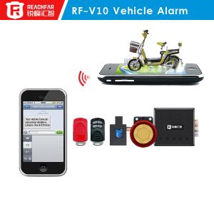 Cheap RF-V12 gsm tracker and motorcycle alarm security system 2 two way anti-theft alarm for sale