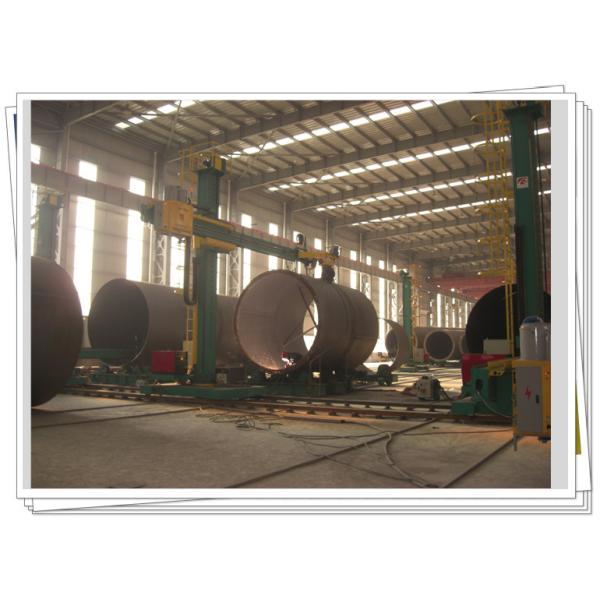 Land Wind Steel Tube Tower Robust Structure Welding Column Boom With Trolley