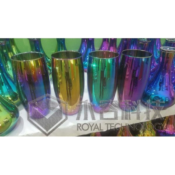PVD Ion Plating on  Glassware,