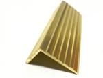 Antislip Brass Stair Nosing for Decking Brass Antislip Stair Strip