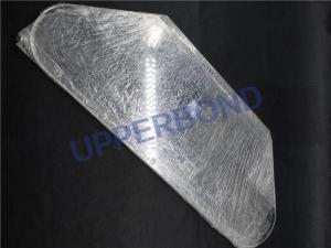 China Transparent Plexiglass Cigarette Maker MK8 Cover Shielding Glass Machinery Spare Parts on sale