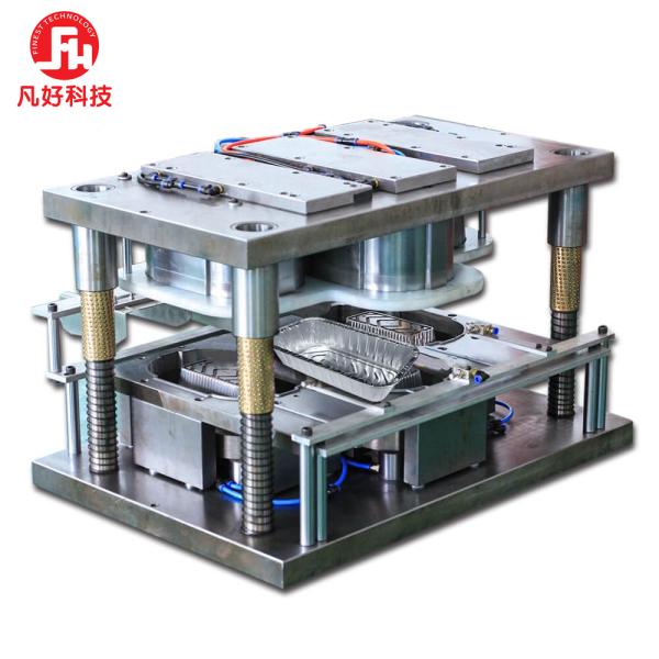 Automatic Aluminum Foil Box Container Punch Machine for Fast Food Takeaway Containers