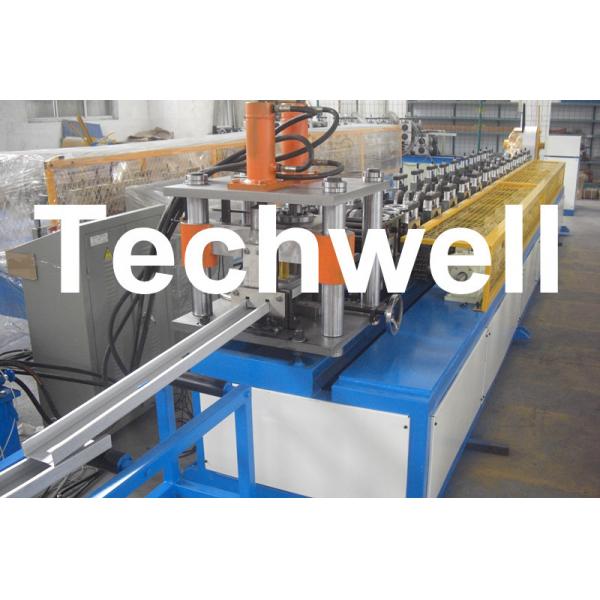C Stud, U Runner, U Track, Steel Stud / Track Roll Forming Machine With 0.4 - 1.0mm