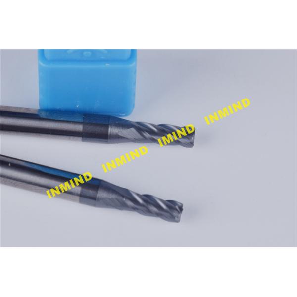 Solid Carbide Corner Rounding Milling Cutters , 0.5 UM Grain Size Corner Radius