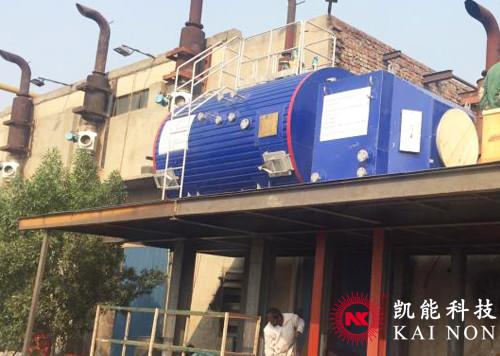 Waste Heat Recovery From Flue Gases / Exhaust Gas Steam Boiler ISO Approved