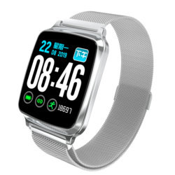 M10smart watch  Full Touch Screen Watch BLE Realidad Virtual Smart Heart Rate Wristband 170mAH