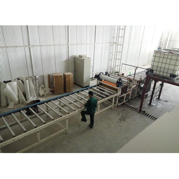 Automatic Vinyl Gypsum Ceiling Tiles Lamination Machine 2 Million Sqm Capacity