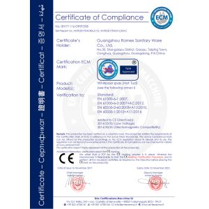 Guangzhou Romex Sanitary Ware Co., Ltd. Certifications