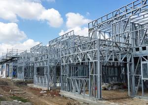 China Light Gauge Steel Framing House Structure , Quick Installation Light Steel Frame Housing on sale